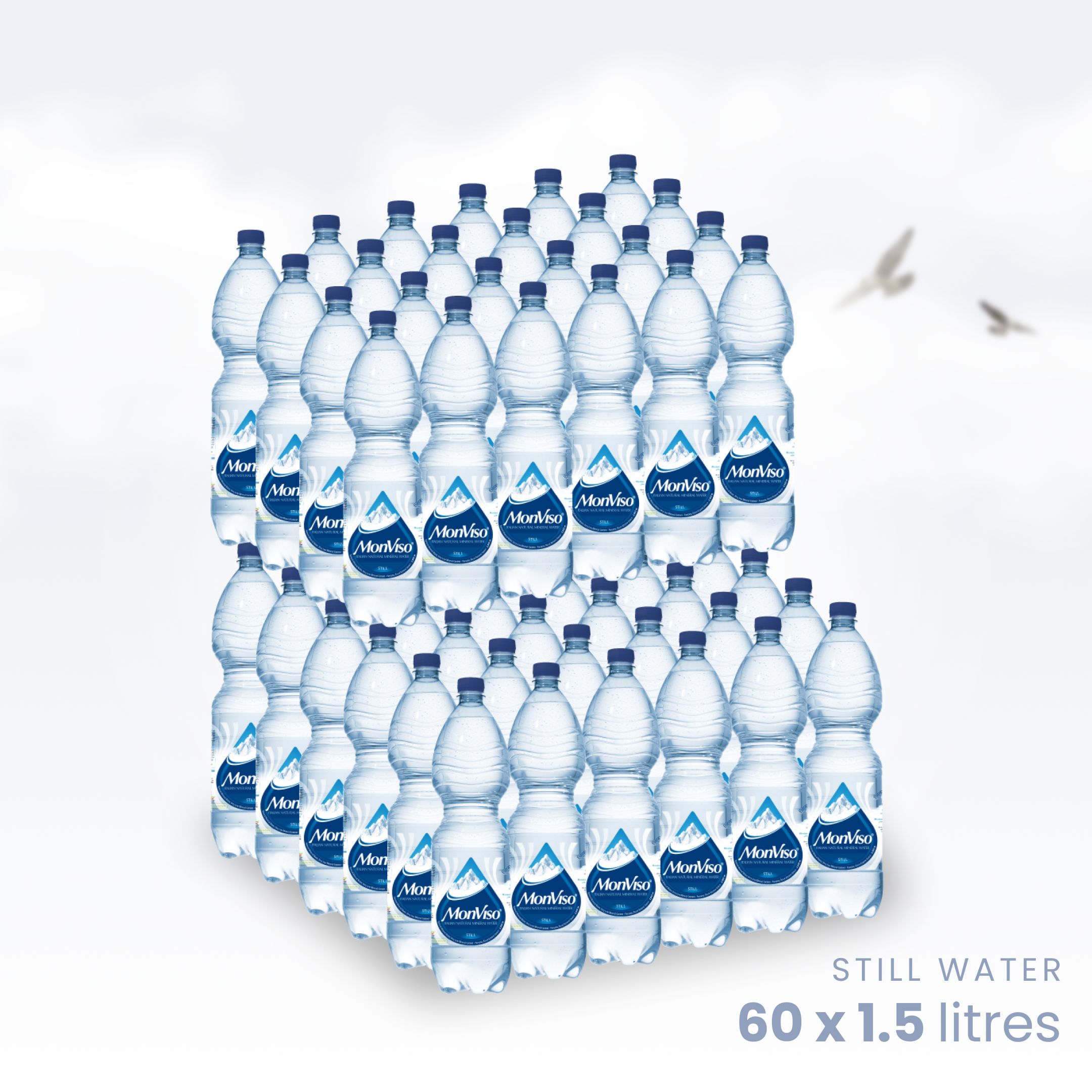 Hydration No.3 - Total 90 Litres (1.5 L Still 60 Bottles)