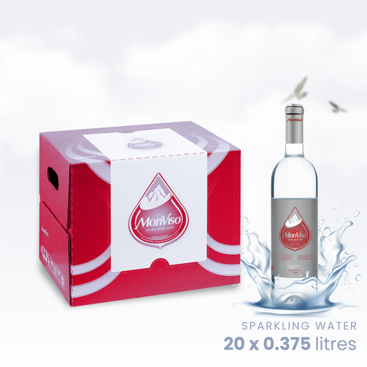 0.375 L x 20 Glass Bottles - Sparkling Natural Mineral Water