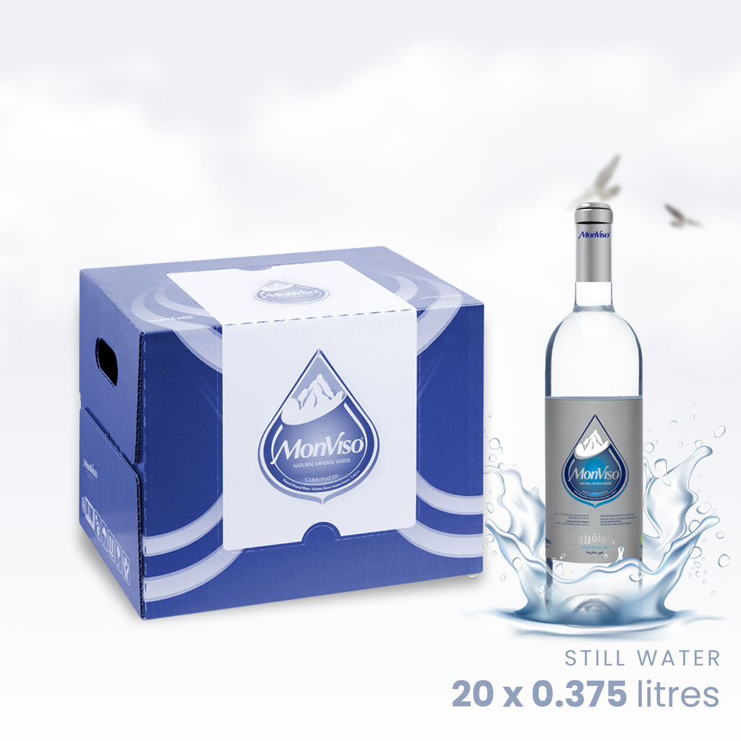0.375 L X 20 Glass Bottles - Still Natural Mineral Water