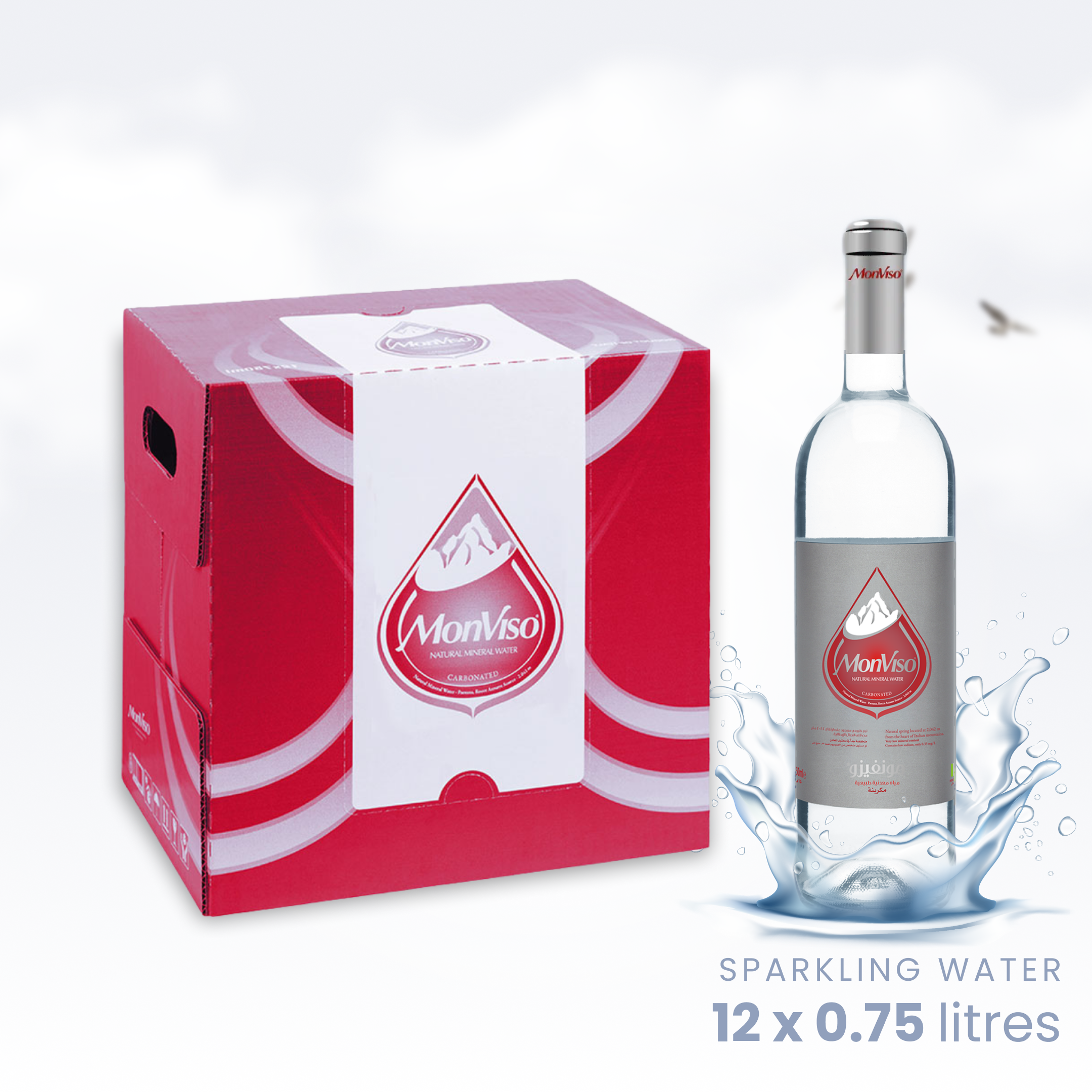 MonViso Glass Mineral Water