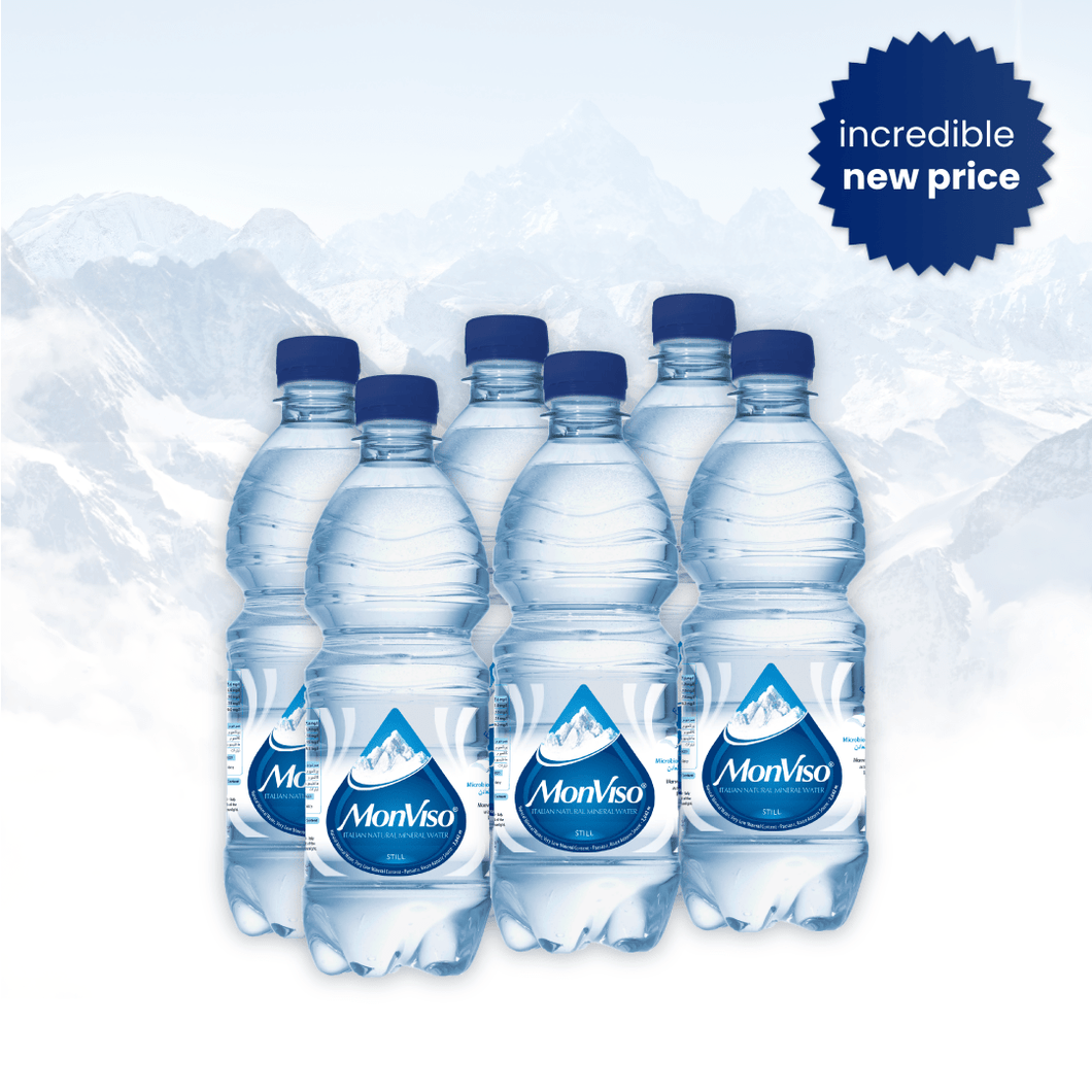 0.5 L X 6 Plastic Bottles - Still Natural Mineral Water